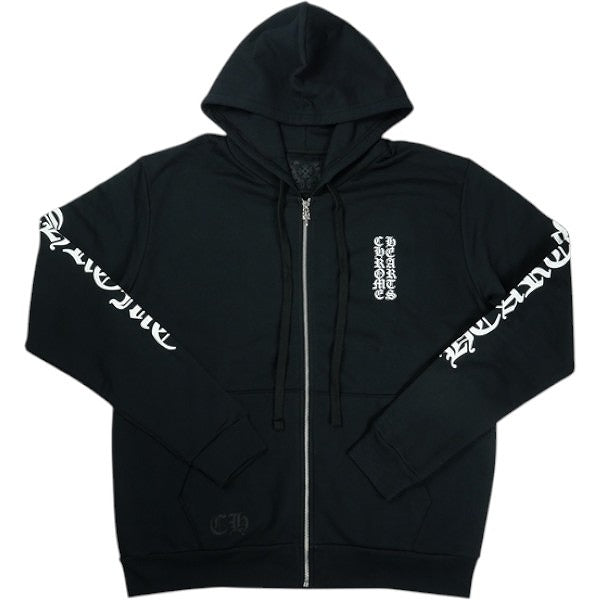 CHROME HEARTS クロム・ハーツ VRCT FULL ZIP HOODIE BLACK/WHITE ジップパーカー 黒 Size 【M】 【新古品・未使用品】 20826340