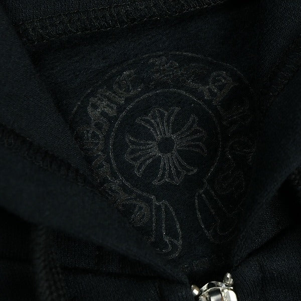 CHROME HEARTS クロム・ハーツ VRCT FULL ZIP HOODIE BLACK/WHITE ジップパーカー 黒 Size 【M】 【新古品・未使用品】 20826340