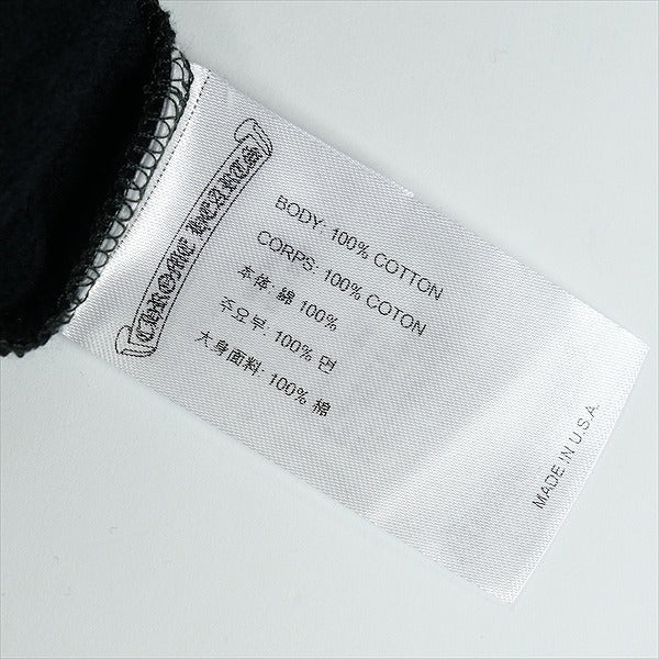 CHROME HEARTS クロム・ハーツ VRCT FULL ZIP HOODIE BLACK/WHITE ジップパーカー 黒 Size 【M】 【新古品・未使用品】 20826340