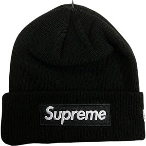 SUPREME シュプリーム 24AW New Era Box Logo Beanie Black ボックスロゴビーニー 黒 Size 【フリー】 【新古品・未使用品】 20826349