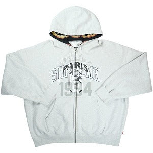 SUPREME シュプリーム ×MM6 Maison Margiela 24SS Zip Up Hooded Sweatshirt Ash Grey ジップパーカー 薄灰 Size 【XL】 【新古品・未使用品】 20826353