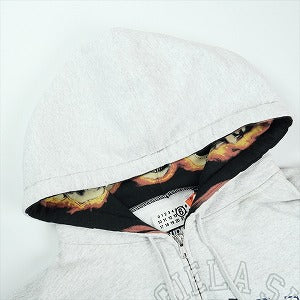 SUPREME シュプリーム ×MM6 Maison Margiela 24SS Zip Up Hooded Sweatshirt Ash Grey ジップパーカー 薄灰 Size 【XL】 【新古品・未使用品】 20826353