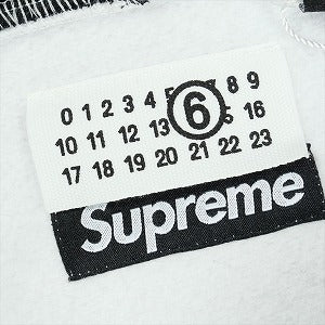 SUPREME シュプリーム ×MM6 Maison Margiela 24SS Zip Up Hooded Sweatshirt Ash Grey ジップパーカー 薄灰 Size 【XL】 【新古品・未使用品】 20826353