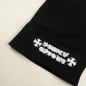 CHROME HEARTS クロム・ハーツ WATCH CAP BLACK/WHITE ビーニー 黒 Size 【フリー】 【新古品・未使用品】 20826358