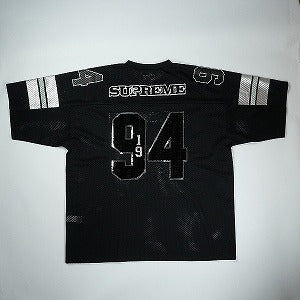 SUPREME シュプリーム 25FW Sequin Football Jersey Black フットボールジャージ 黒 Size 【XL】 【中古品-ほぼ新品】 20826568