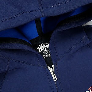 STUSSY ステューシー ×Wales Bonner Neoprene Hoodie Navy パーカー 紺 Size 【XL】 【新古品・未使用品】 20826571