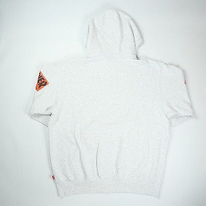SUPREME シュプリーム ×Thrasher スラッシャー 21AW Multi Logo Zip Up Hooded Sweatshirt Ash Grey ジップパーカー 灰 Size 【L】 【中古品-ほぼ新品】 20826573
