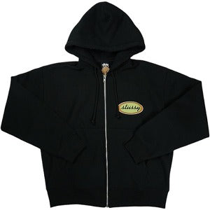 STUSSY ステューシー ×Our Legacy Work Shop 25FW OL OVAL ZIP HOOD BLACK ジップパーカー 黒 Size 【S】 【新古品・未使用品】 20826578