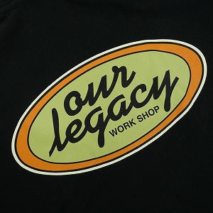 STUSSY ステューシー ×Our Legacy Work Shop 25FW OL OVAL ZIP HOOD BLACK ジップパーカー 黒 Size 【S】 【新古品・未使用品】 20826578