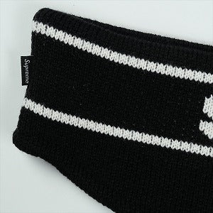 SUPREME シュプリーム 25FW Contrast Logo Headband Black ヘッドバンド 黒 Size 【フリー】 【新古品・未使用品】 20826588