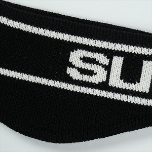 SUPREME シュプリーム 25FW Contrast Logo Headband Black ヘッドバンド 黒 Size 【フリー】 【新古品・未使用品】 20826588
