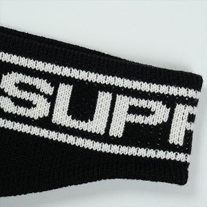 SUPREME シュプリーム 25FW Contrast Logo Headband Black ヘッドバンド 黒 Size 【フリー】 【新古品・未使用品】 20826588