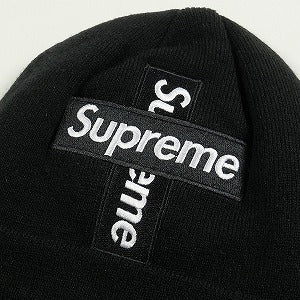 SUPREME シュプリーム 20AW New Era Cross Box logo Beanie Black ボックスロゴビーニー 黒 Size 【フリー】 【新古品・未使用品】 20826636