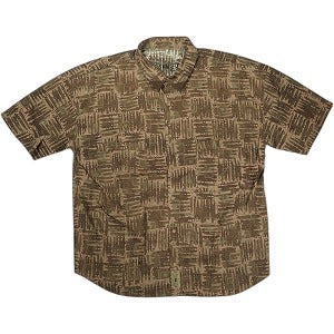 TENDERLOIN テンダーロイン COTTON SHT PRINT AS S/S 半袖シャツ 茶 Size 【M】 【中古品-良い】 20826659