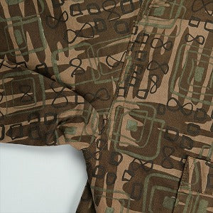 TENDERLOIN テンダーロイン COTTON SHT PRINT AS S/S 半袖シャツ 茶 Size 【M】 【中古品-良い】 20826659