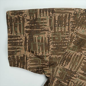 TENDERLOIN テンダーロイン COTTON SHT PRINT AS S/S 半袖シャツ 茶 Size 【M】 【中古品-良い】 20826659