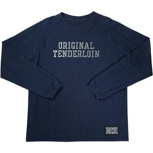 TENDERLOIN テンダーロイン FREEDOM SLEEVE CUT&SEW カットソー ロンT 紺 Size 【M】 【中古品-良い】 20826666