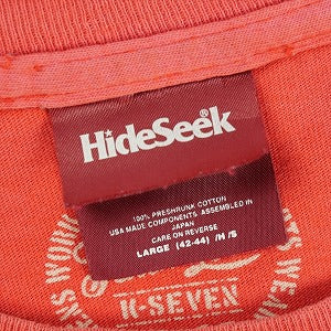 TENDERLOIN テンダーロイン ×HIDE AND SEEK イーグルTシャツ 赤 Size 【L】 【中古品-良い】 20826672