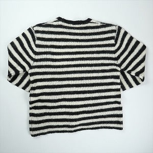 SUPREME シュプリーム 19AW Stripe Mohair Sweater モヘアセーター 白黒 Size 【M】 【中古品-良い】 20826677