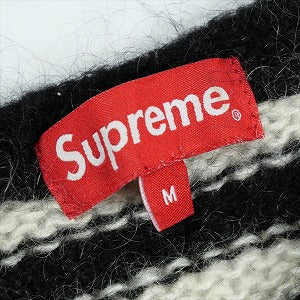 SUPREME シュプリーム 19AW Stripe Mohair Sweater モヘアセーター 白黒 Size 【M】 【中古品-良い】 20826677