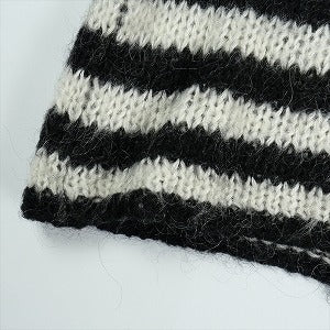 SUPREME シュプリーム 19AW Stripe Mohair Sweater モヘアセーター 白黒 Size 【M】 【中古品-良い】 20826677