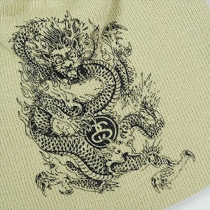 STUSSY ステューシー 25FW SKULLCAP DRAGON PRINT Stone ビーニー ナチュラル Size 【フリー】 【新古品・未使用品】 20826679