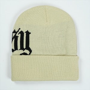 STUSSY ステューシー 25FW CUFF BEANIE OLD ENGLISH Stone ビーニー ナチュラル Size 【フリー】 【新古品・未使用品】 20826683