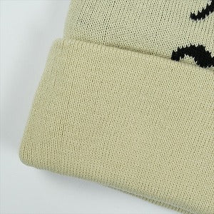 STUSSY ステューシー 25FW CUFF BEANIE OLD ENGLISH Stone ビーニー ナチュラル Size 【フリー】 【新古品・未使用品】 20826683