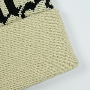 STUSSY ステューシー 25FW CUFF BEANIE OLD ENGLISH Stone ビーニー ナチュラル Size 【フリー】 【新古品・未使用品】 20826683