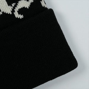 STUSSY ステューシー 25FW CUFF BEANIE OLD ENGLISH Black ビーニー 黒 Size 【フリー】 【新古品・未使用品】 20826685