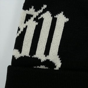 STUSSY ステューシー 25FW CUFF BEANIE OLD ENGLISH Black ビーニー 黒 Size 【フリー】 【新古品・未使用品】 20826685