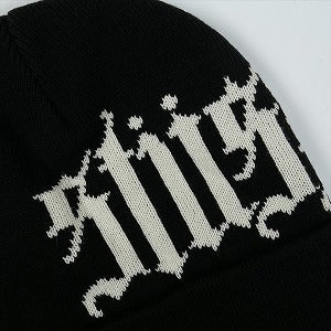 STUSSY ステューシー 25FW CUFF BEANIE OLD ENGLISH Black ビーニー 黒 Size 【フリー】 【新古品・未使用品】 20826686