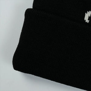 STUSSY ステューシー 25FW CUFF BEANIE OLD ENGLISH Black ビーニー 黒 Size 【フリー】 【新古品・未使用品】 20826686