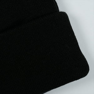 STUSSY ステューシー 25FW CUFF BEANIE OLD ENGLISH Black ビーニー 黒 Size 【フリー】 【新古品・未使用品】 20826686