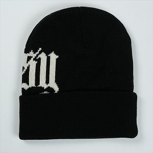 STUSSY ステューシー 25FW CUFF BEANIE OLD ENGLISH Black ビーニー 黒 Size 【フリー】 【新古品・未使用品】 20826687