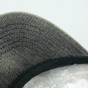 SUPREME シュプリーム 25FW Denim Camp Cap Washed Black キャンプキャップ 黒 Size 【フリー】 【新古品・未使用品】 20826689