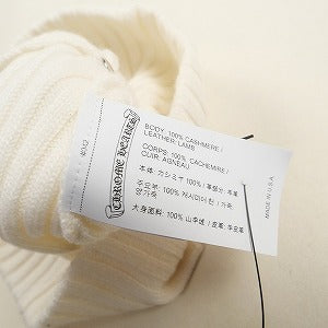 CHROME HEARTS クロム・ハーツ R P Mcmurphy Cashmere CH Plus PTCH White ビーニー 白 Size 【フリー】 【新古品・未使用品】 20826715