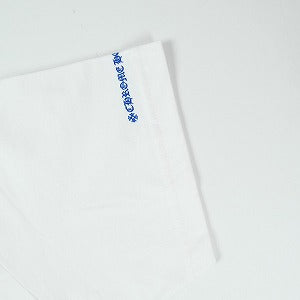 CHROME HEARTS クロム・ハーツ NECK LOGO SS T-SHIRT WHITE/BLUE Tシャツ 白青 Size 【XL】 【新古品・未使用品】 20826729