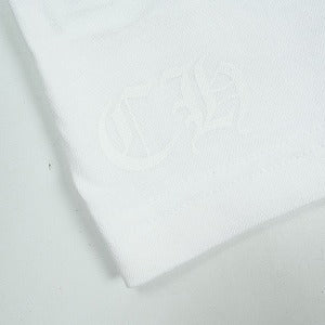 CHROME HEARTS クロム・ハーツ NECK LOGO SS T-SHIRT WHITE/BLUE Tシャツ 白青 Size 【XL】 【新古品・未使用品】 20826729