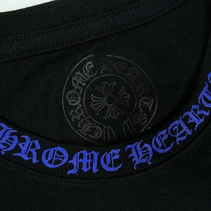 CHROME HEARTS クロム・ハーツ NECK LOGO POCKET L/S TEE BLACK/DGR BLUE ロンT 黒青 Size 【XL】 【新古品・未使用品】 20826730