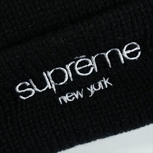 SUPREME シュプリーム 25FW Radar Beanie Black ビーニー 黒 Size 【フリー】 【新古品・未使用品】 20826747