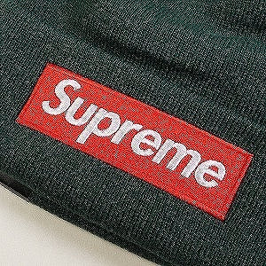 SUPREME シュプリーム 22AW New Era Box Logo Beanie Dark Pine ボックスロゴビーニー 緑 Size 【フリー】 【新古品・未使用品】 20826749