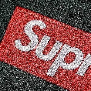 SUPREME シュプリーム 22AW New Era Box Logo Beanie Dark Pine ボックスロゴビーニー 緑 Size 【フリー】 【新古品・未使用品】 20826749