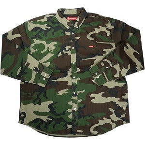 SUPREME シュプリーム 25FW Small Box Denim Shirt Woodland Camo 長袖