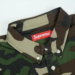 SUPREME シュプリーム 25FW Small Box Denim Shirt Woodland Camo 長袖シャツ 緑 Size 【XL】 【新古品・未使用品】 20826750