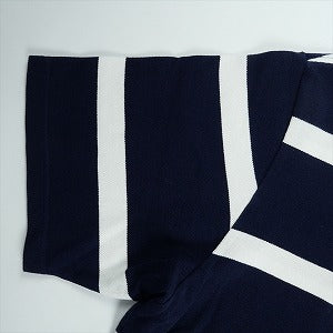 SUPREME シュプリーム 25SS Cursive Polo Navy Stripe Navy Stripe 半袖ポロシャツ 紺 Size 【XL】 【新古品・未使用品】 20826751