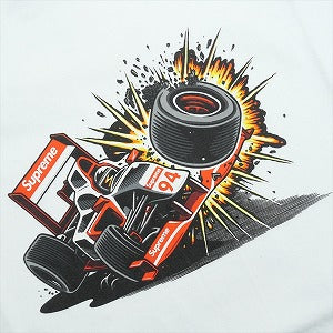 SUPREME シュプリーム 21AW Crash Tee White Tシャツ 白 Size 【M】 【中古品-ほぼ新品】 20826766
