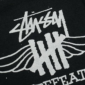 STUSSY ステューシー ×UNDEFEATED Tee Black Tシャツ 黒 Size 【L】 【中古品-ほぼ新品】 20826768