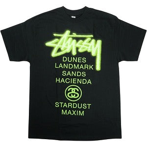 STUSSY ステューシー AUTHENTIC RUN REBEL RUN Tee Black Tシャツ 黒 Size 【L】 【中古品-ほぼ新品】 20826770