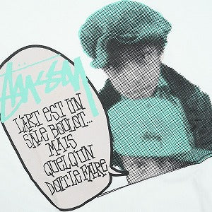 STUSSY ステューシー SENDAI Tee White Tシャツ 白 Size 【L】 【中古品-ほぼ新品】 20826773